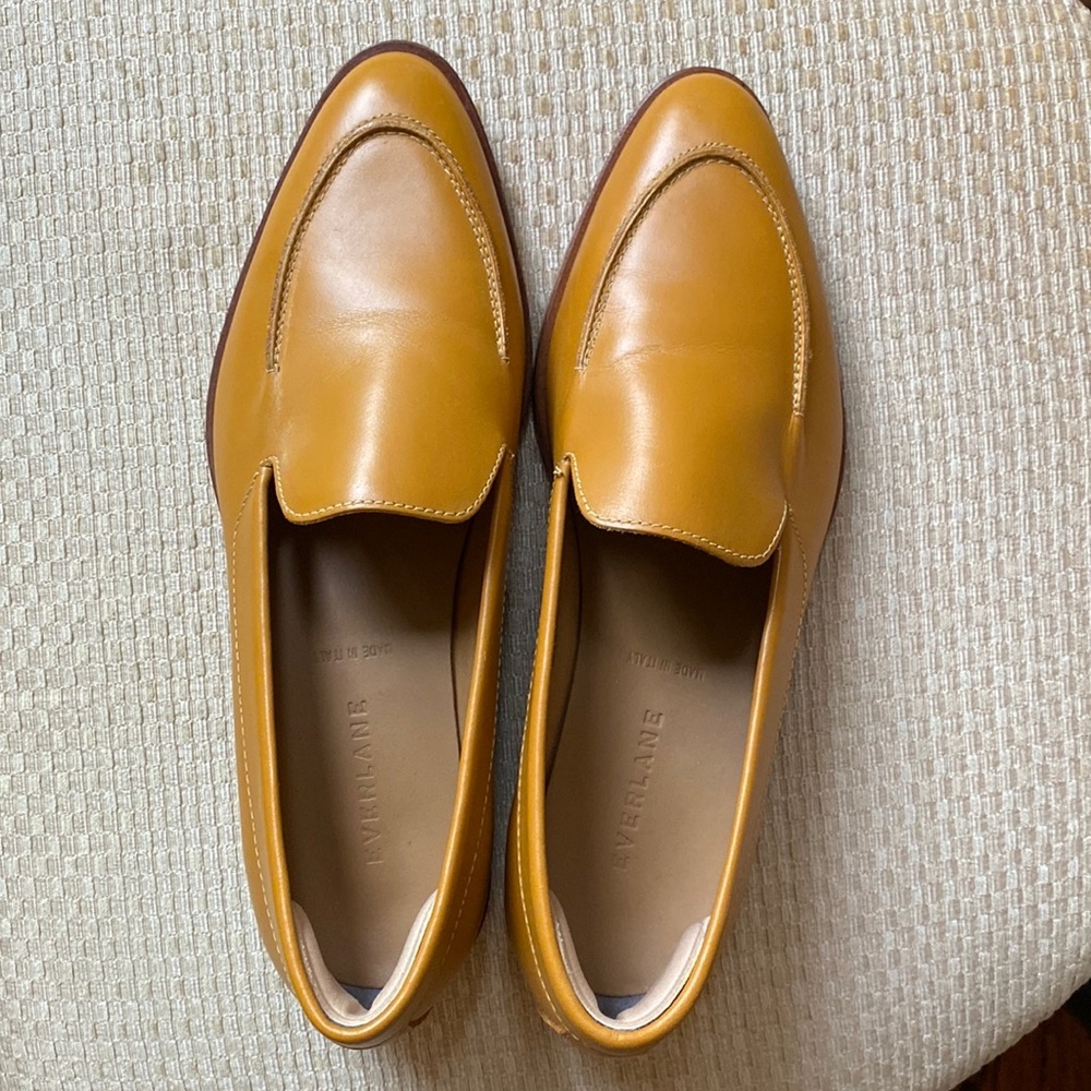 Everlane Modern Loafer in Honey Color